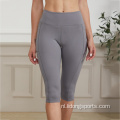 Stretch hoge taille yoga legging yoga shorts